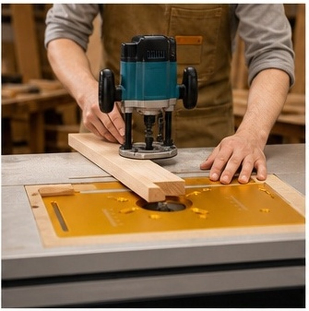 Woodworking Boards - 1Set Aluminum Alloy Router Table Insert