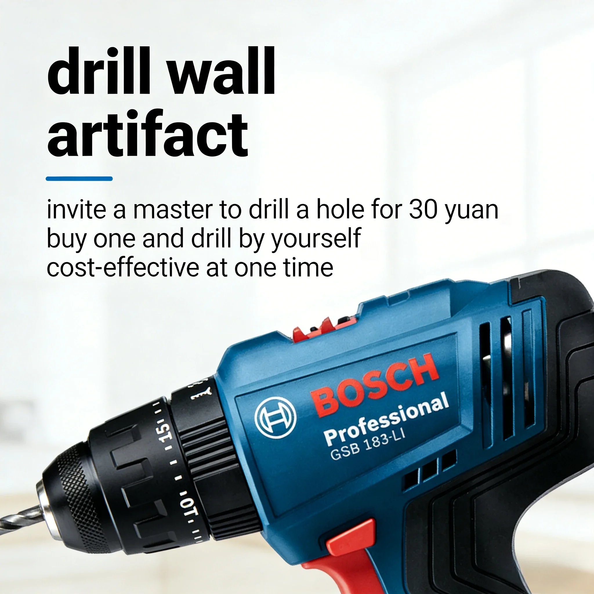 Woodworking Diy - Bosch GSB183-LI 18V Cordless Impact Drill