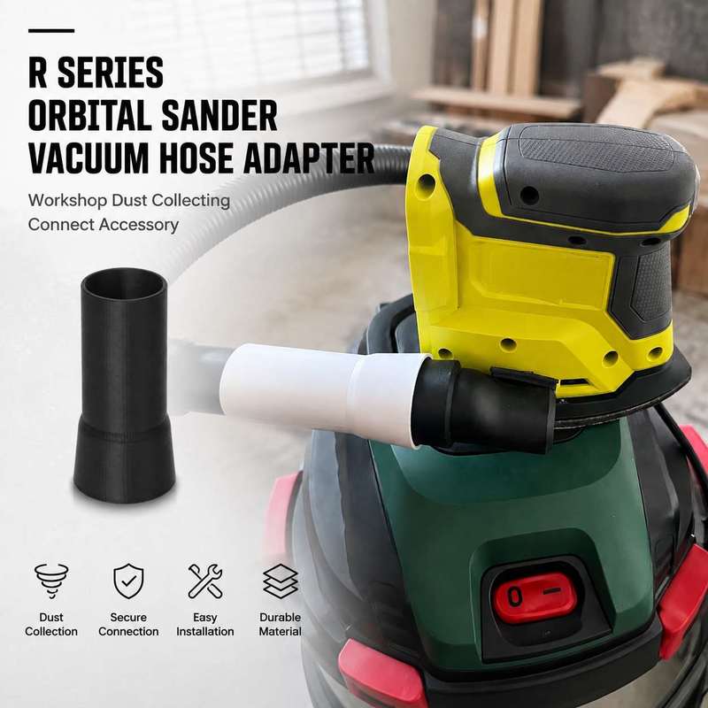 Woodworking Dust Collection - R Series Orbital Sander Vacuum Hose