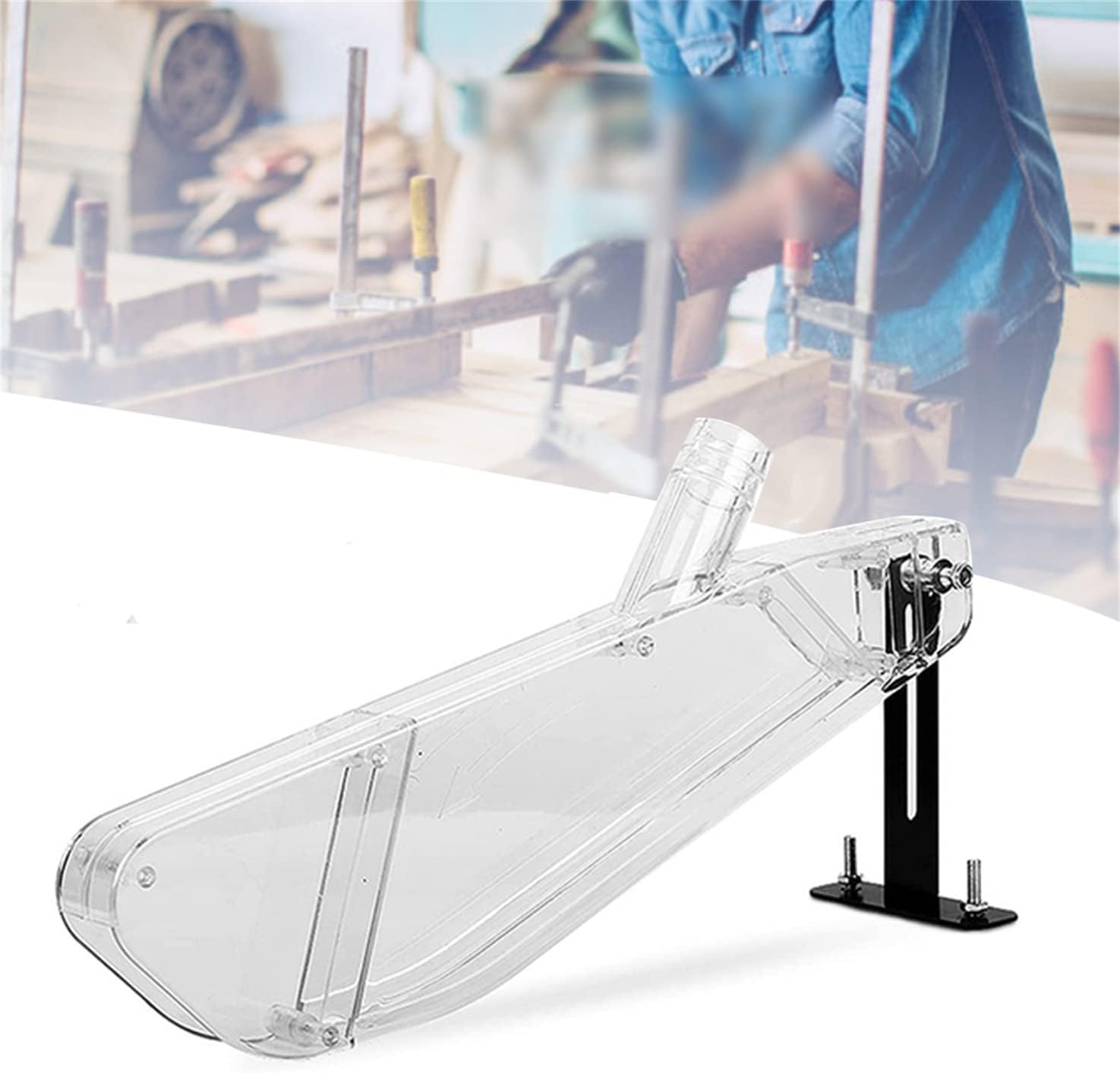 Woodworking Dust Collection - Woodworking Table Saw Protective Cover Transparent