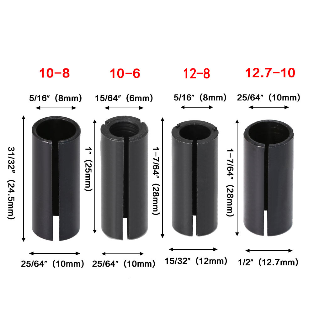 JGZUI Shank Reducer Collet Sle - Woodworking Machine 评论和价格