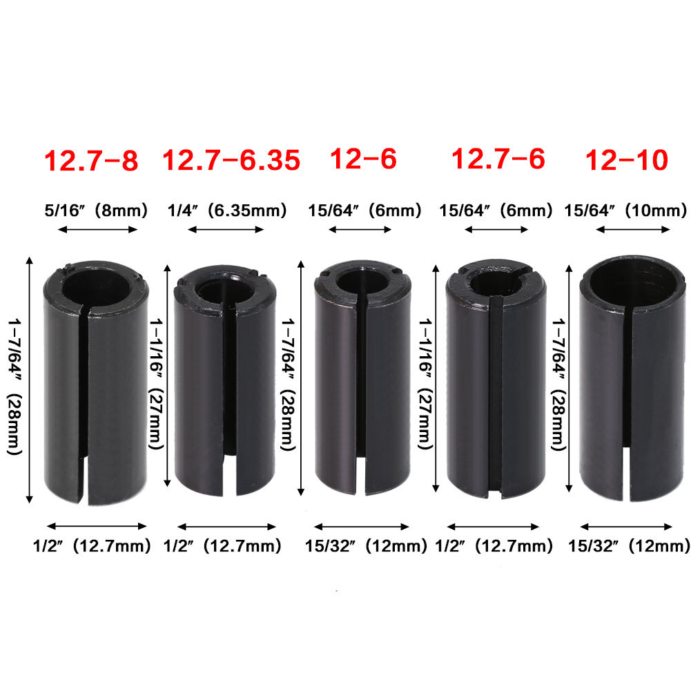 JGZUI Shank Reducer Collet Sle - Woodworking Machine 评论和价格