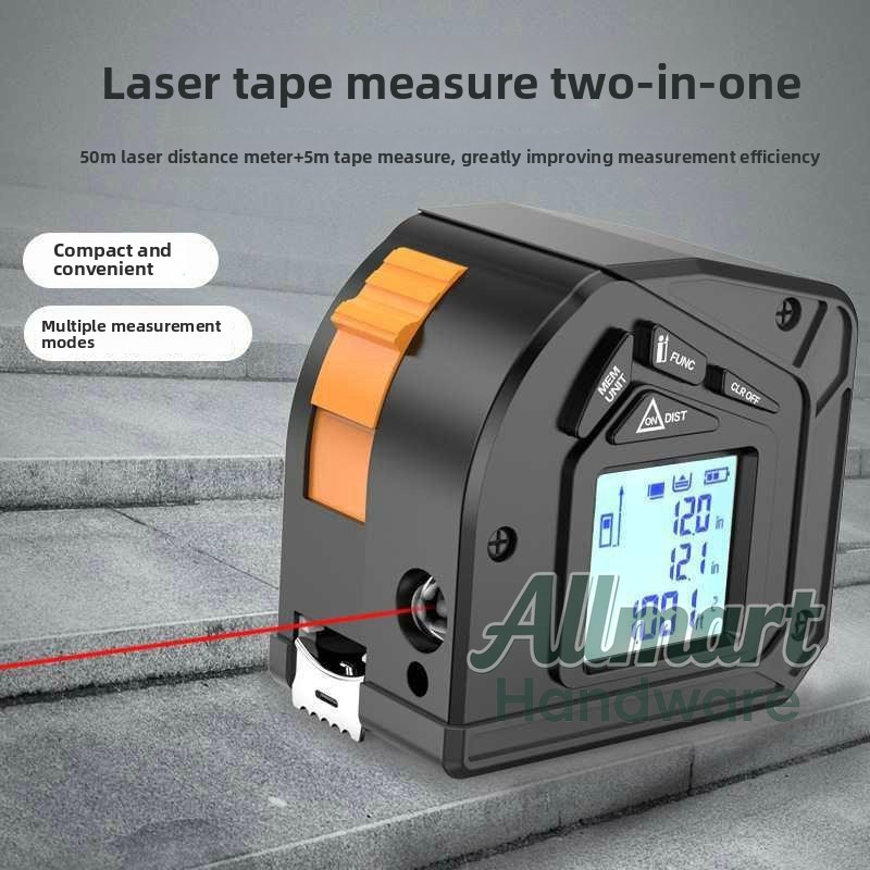 50m Laser Rangefinder with 5m  - Woodworking Laser 评论和价格