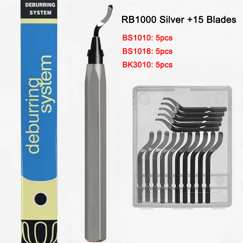 Hand Deburring Tool Set with 1 - Woodworking Edge Trimmer 评论和价格