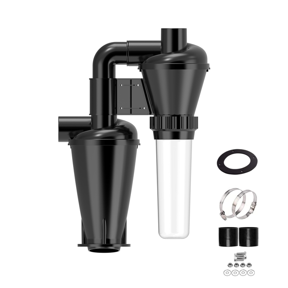 Double Filtration - Cyclone Du - Woodworking Dust Collection 评论和价格