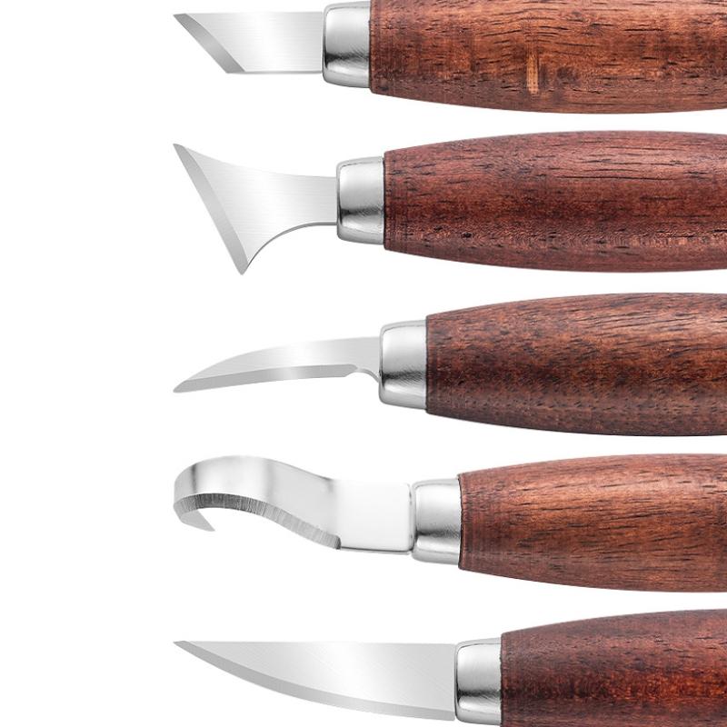5 Pcs Wood Carving Chisel Set  - Woodworking Diy Projects 评论和价格