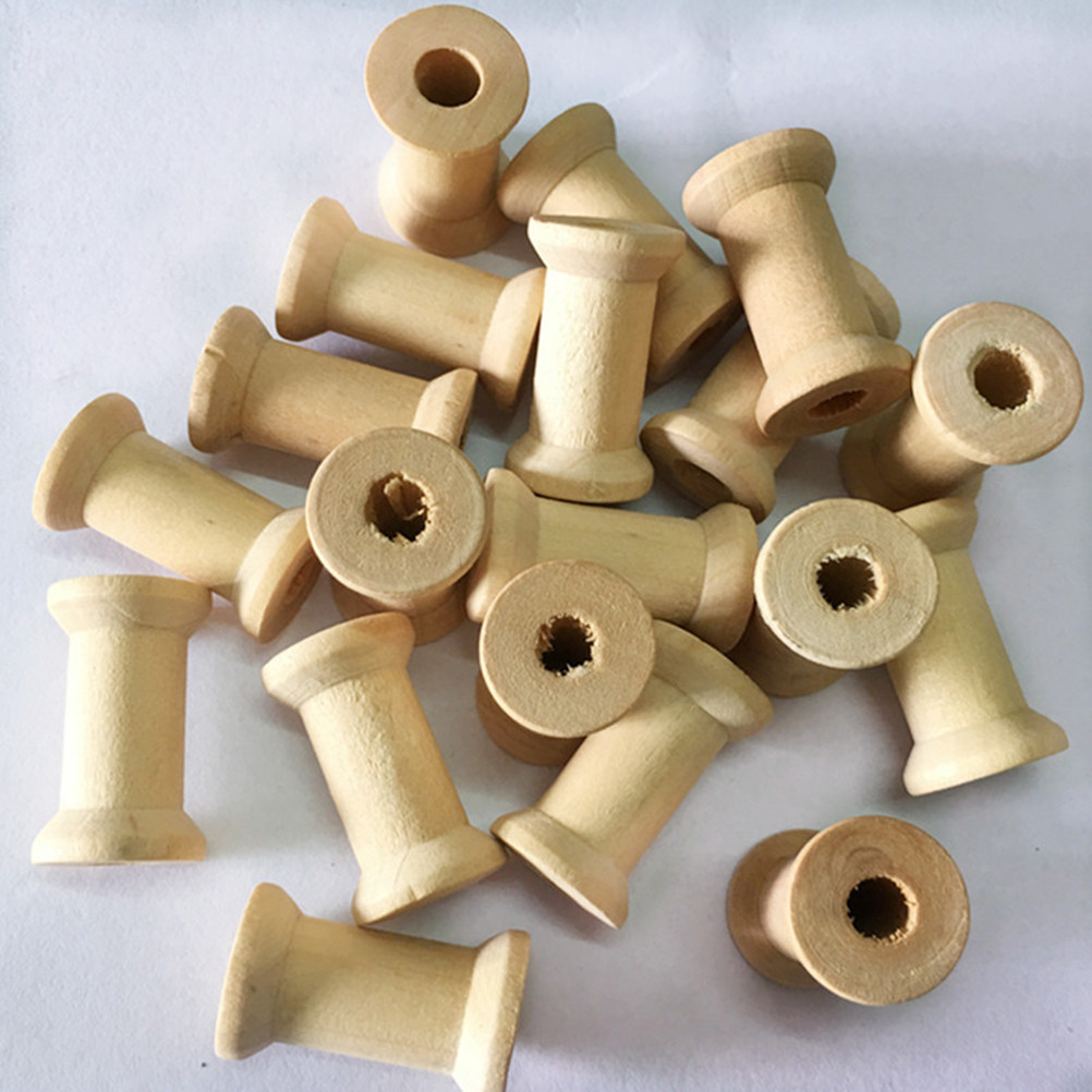 60 Pcs Bobbins Sewing Natural  - Woodworking Diy Projects 评论和价格
