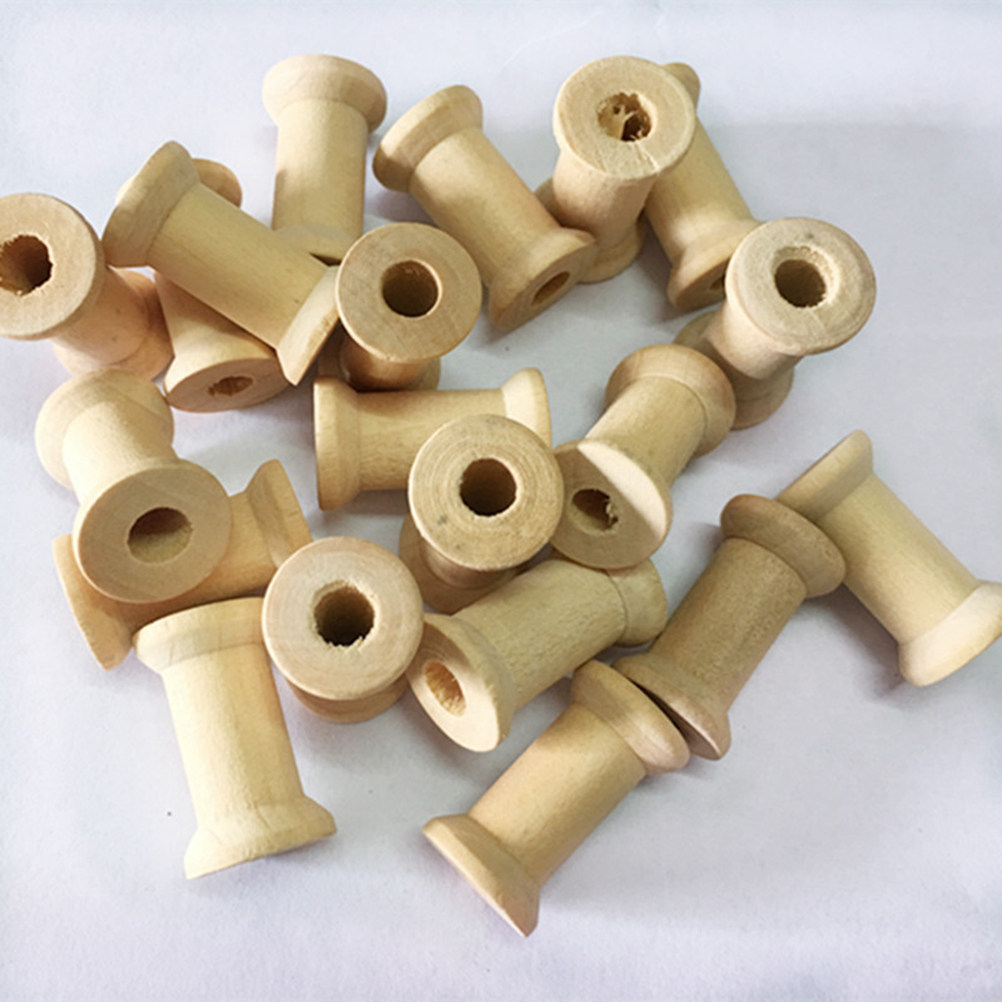 60 Pcs Bobbins Sewing Natural  - Woodworking Diy Projects 评论和价格