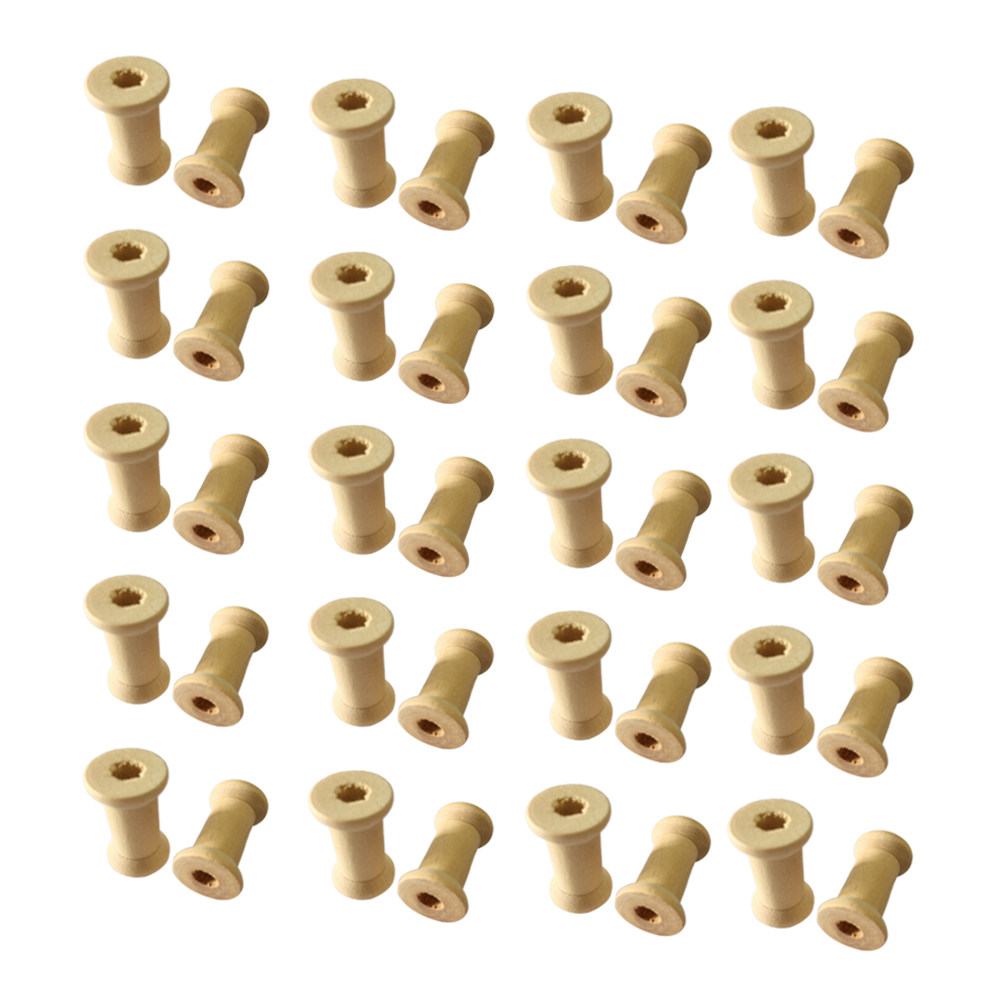 60 Pcs Bobbins Sewing Natural  - Woodworking Diy Projects 评论和价格
