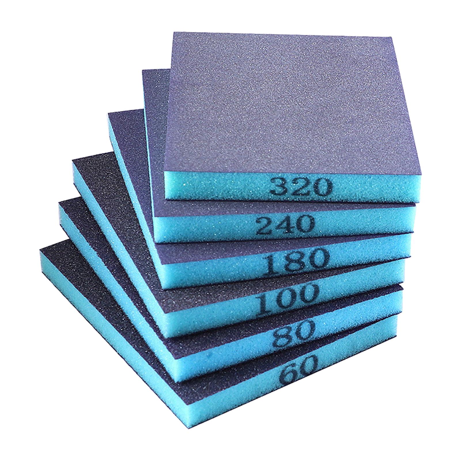 6 Pieces DIY Sponge Sand Paper - Woodworking Course 评论和价格
