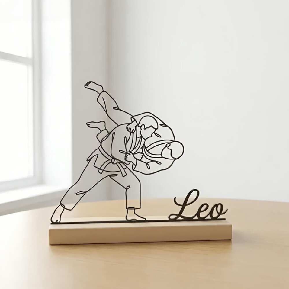 Custom Engraved Judo Martial A - Woodworking Laser 评论和价格