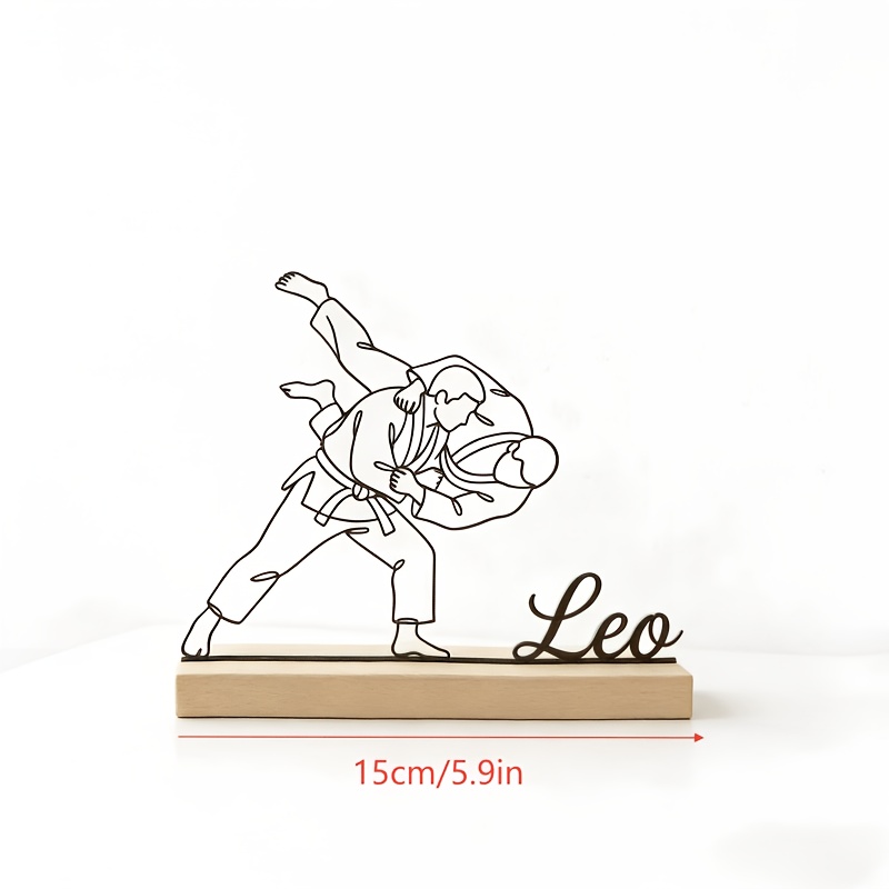 Custom Engraved Judo Martial A - Woodworking Laser 评论和价格