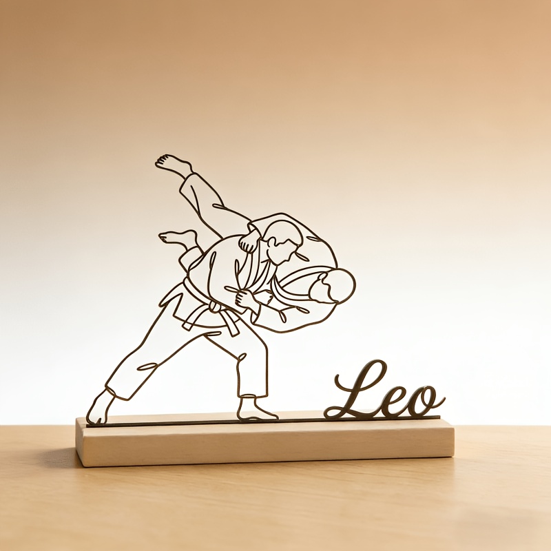 Custom Engraved Judo Martial A - Woodworking Laser 评论和价格