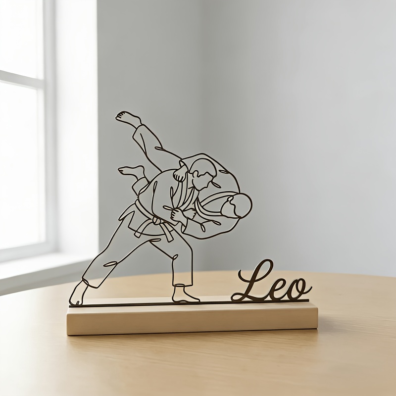 Custom Engraved Judo Martial A - Woodworking Laser 评论和价格