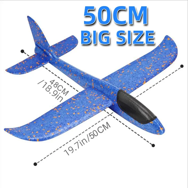 50CM Big Foam Plane Glider Han - Router Plane Hand 评论和价格