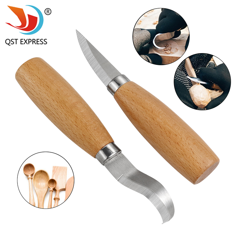 Stainless Iron Carving Knife B - Woodworking Knives 评论和价格