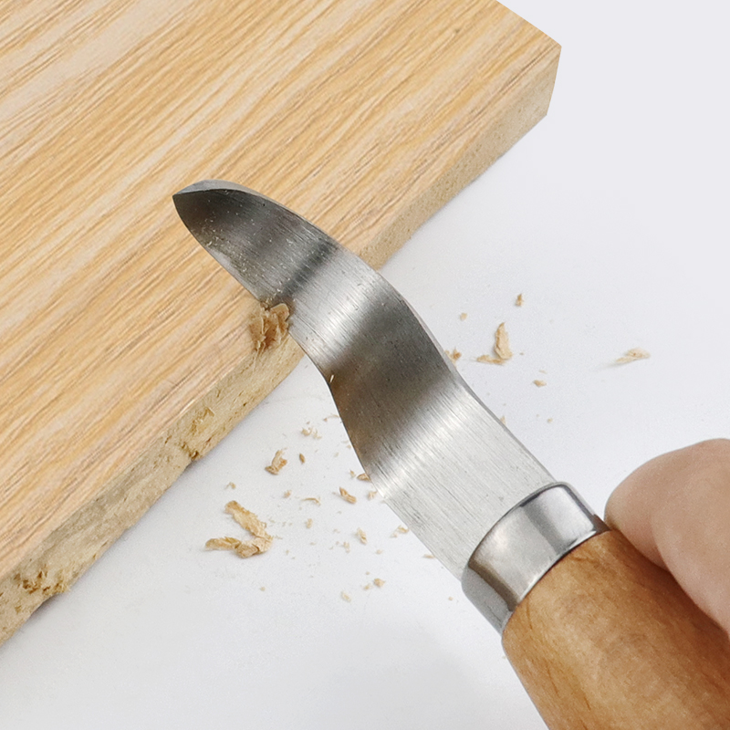 Stainless Iron Carving Knife B - Woodworking Knives 评论和价格