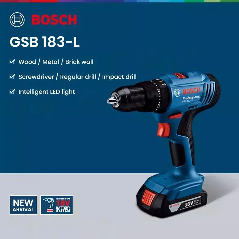 Bosch GSB183-LI 18V Cordless I - Woodworking Diy 评论和价格