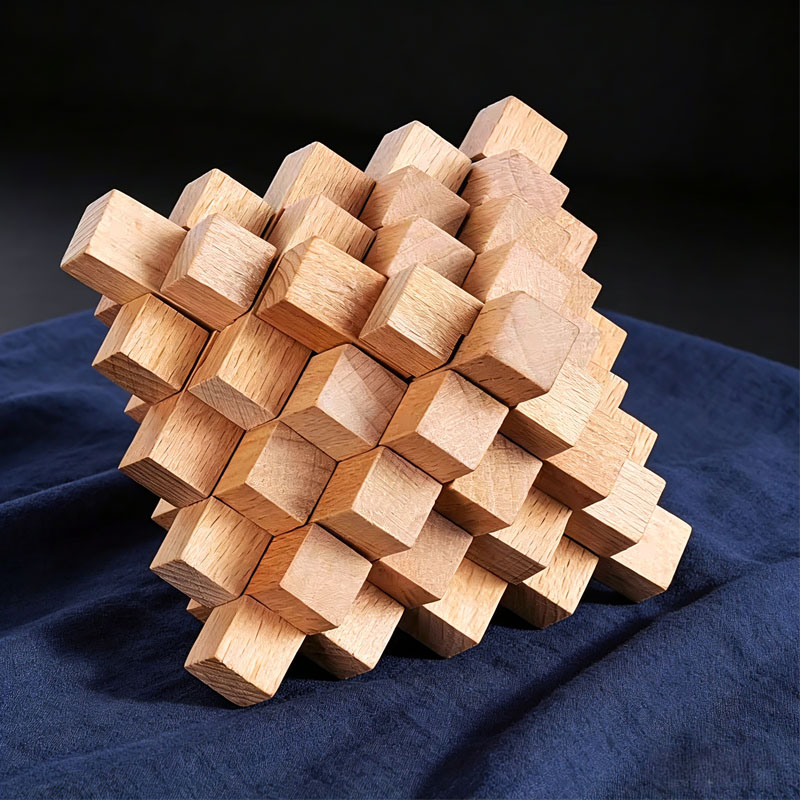 Difficult LuBan Lock Pineapple - Woodworking Kids Toys 评论和价格