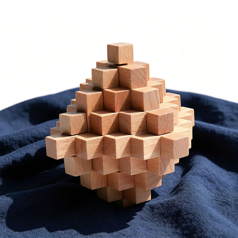Difficult LuBan Lock Pineapple - Woodworking Kids Toys 评论和价格