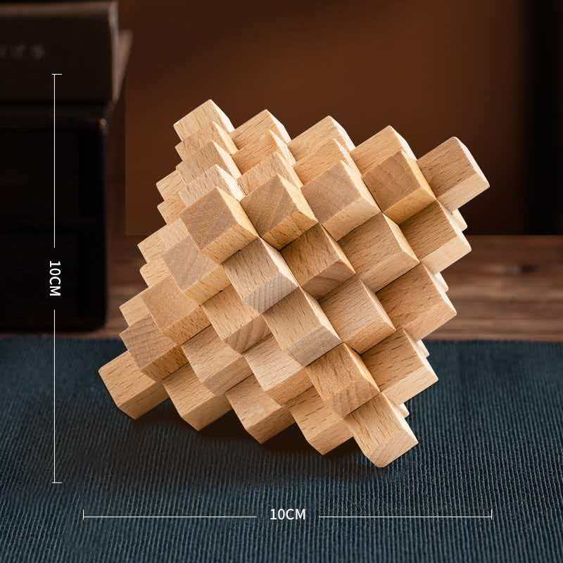 Difficult LuBan Lock Pineapple - Woodworking Kids Toys 评论和价格