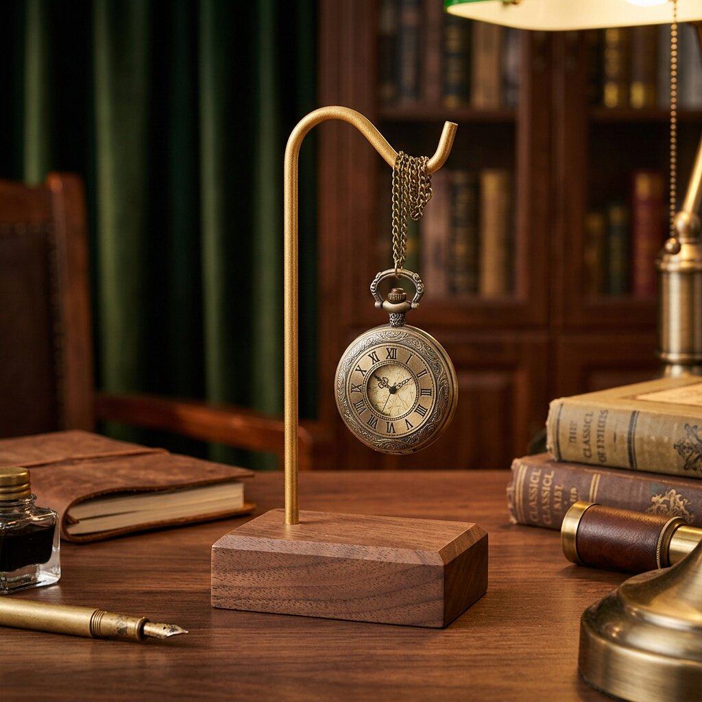 Pocket Watch Hanging Display R - Woodworking Show 评论和价格