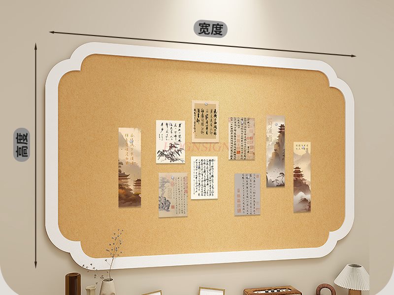 1pcs National style felt board - Woodworking Show 评论和价格