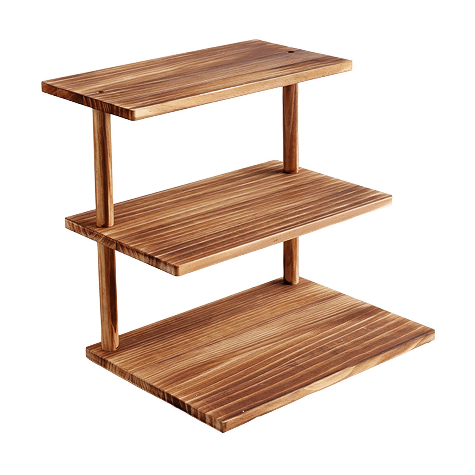 Sturdy 3 Tier Cupcake Stand Wo - Woodworking Show 评论和价格