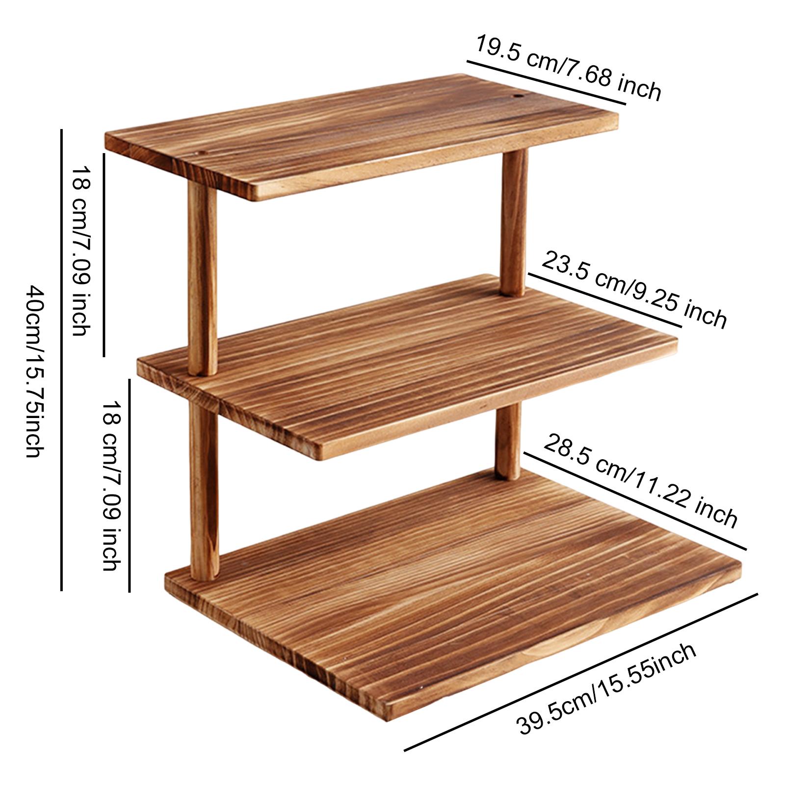 Sturdy 3 Tier Cupcake Stand Wo - Woodworking Show 评论和价格