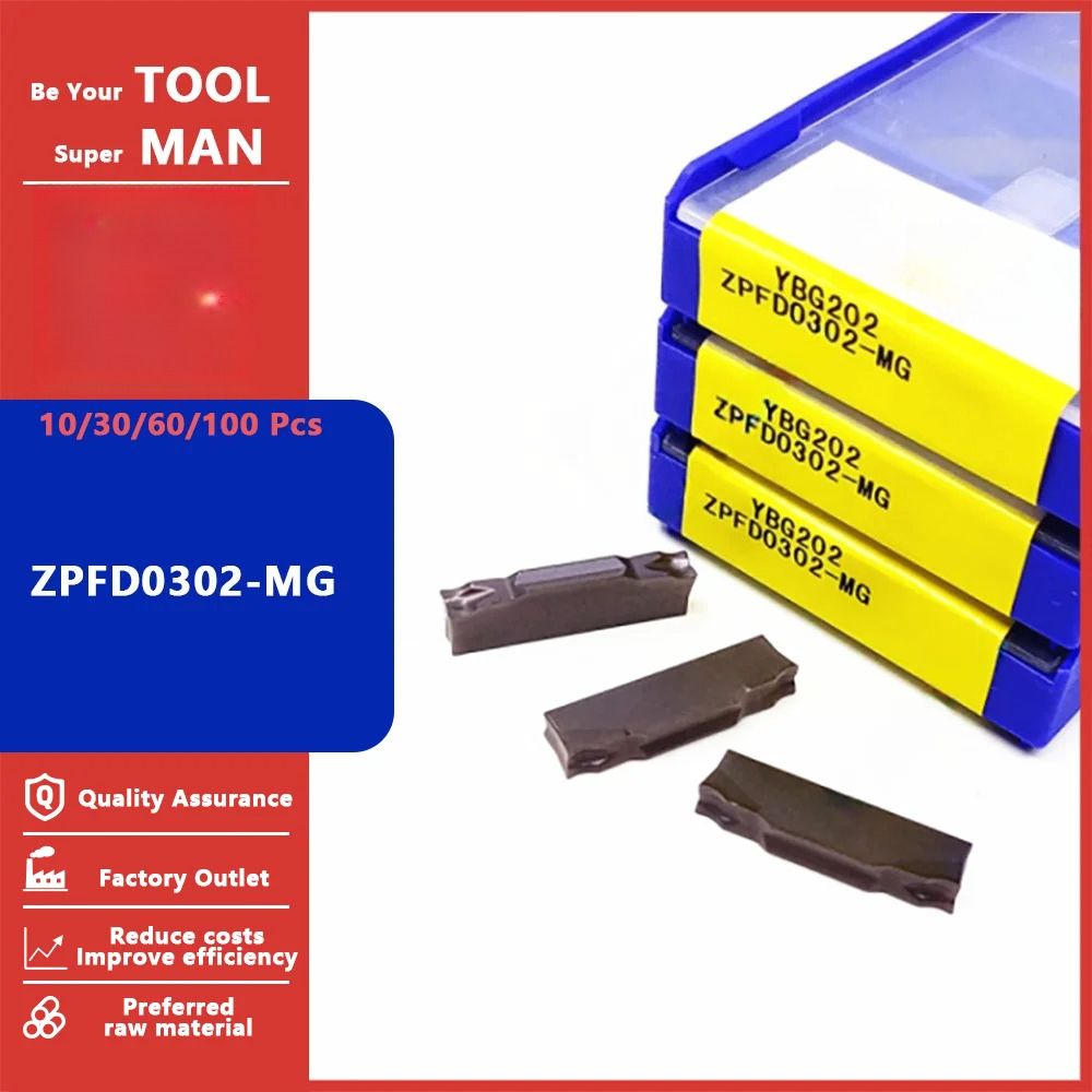 ZCC CT Lot ZPFD0302-MG Carbide - Parting Tool Lathe 评论和价格