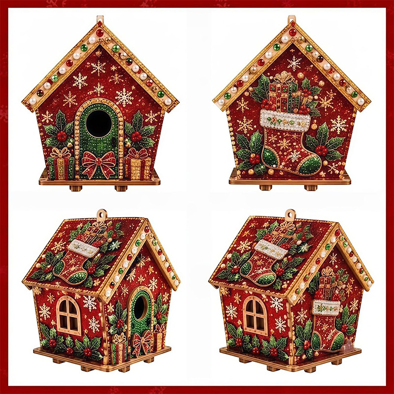 3D Diamond Wooden House Pearl  - Woodworking Diy Projects 评论和价格